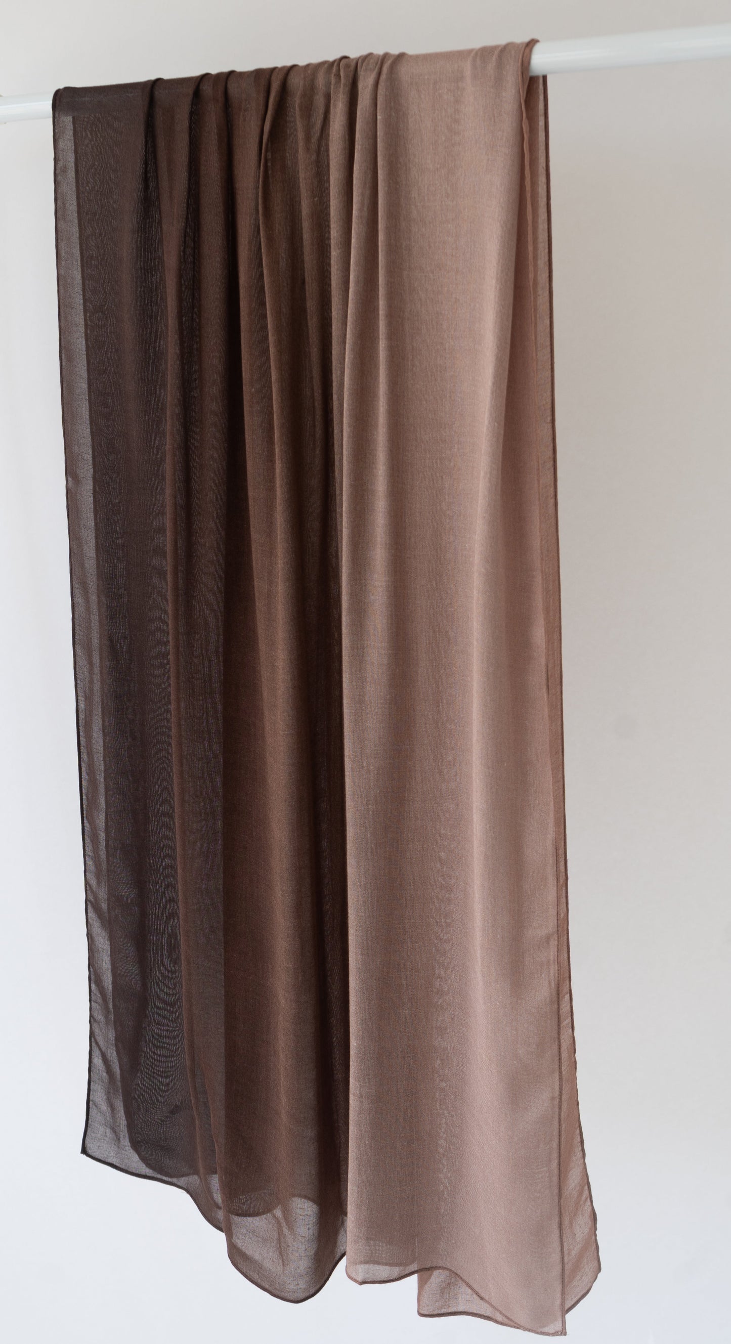 Cocoa latte printed modal