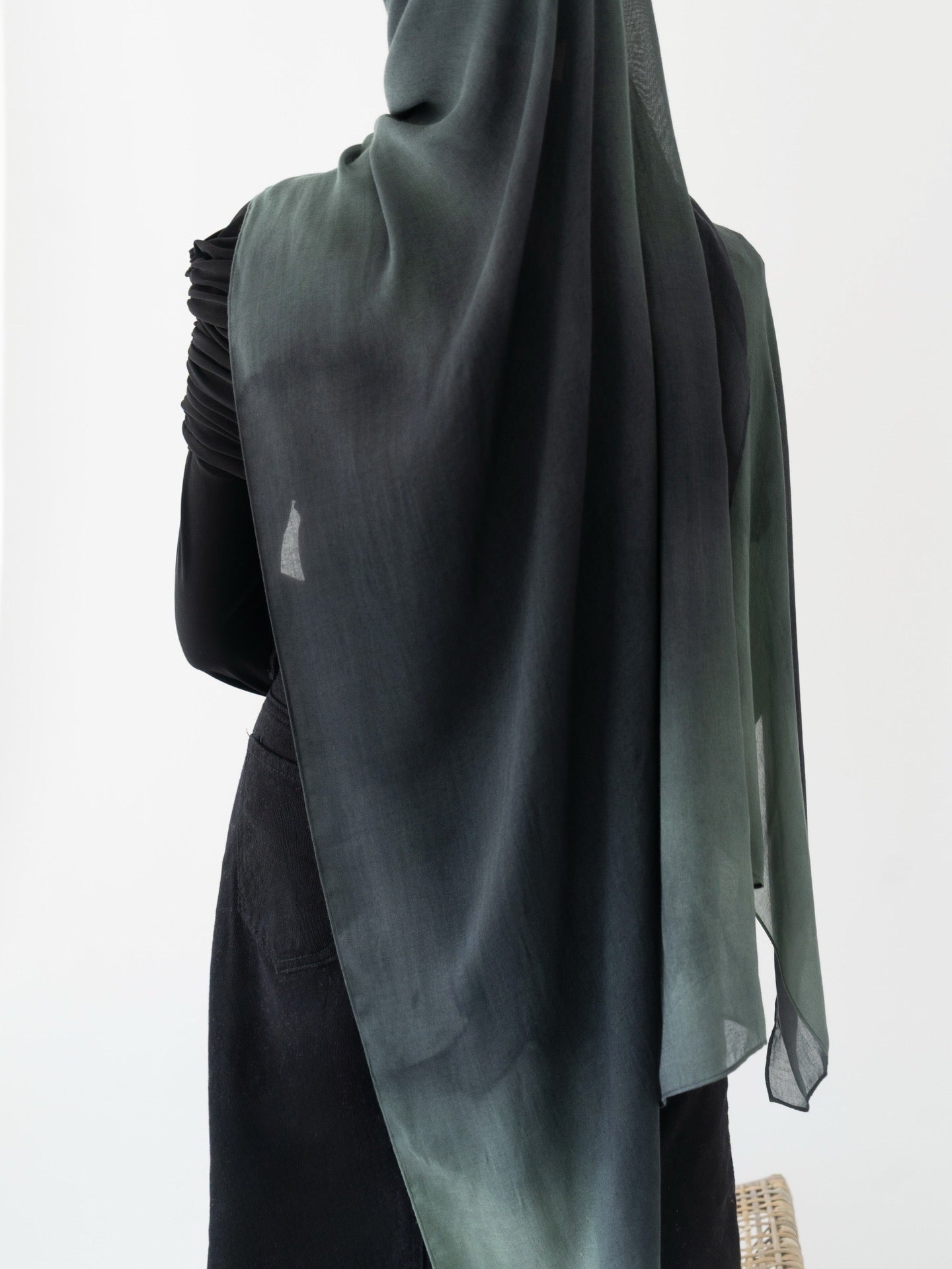 Emerald printed modal