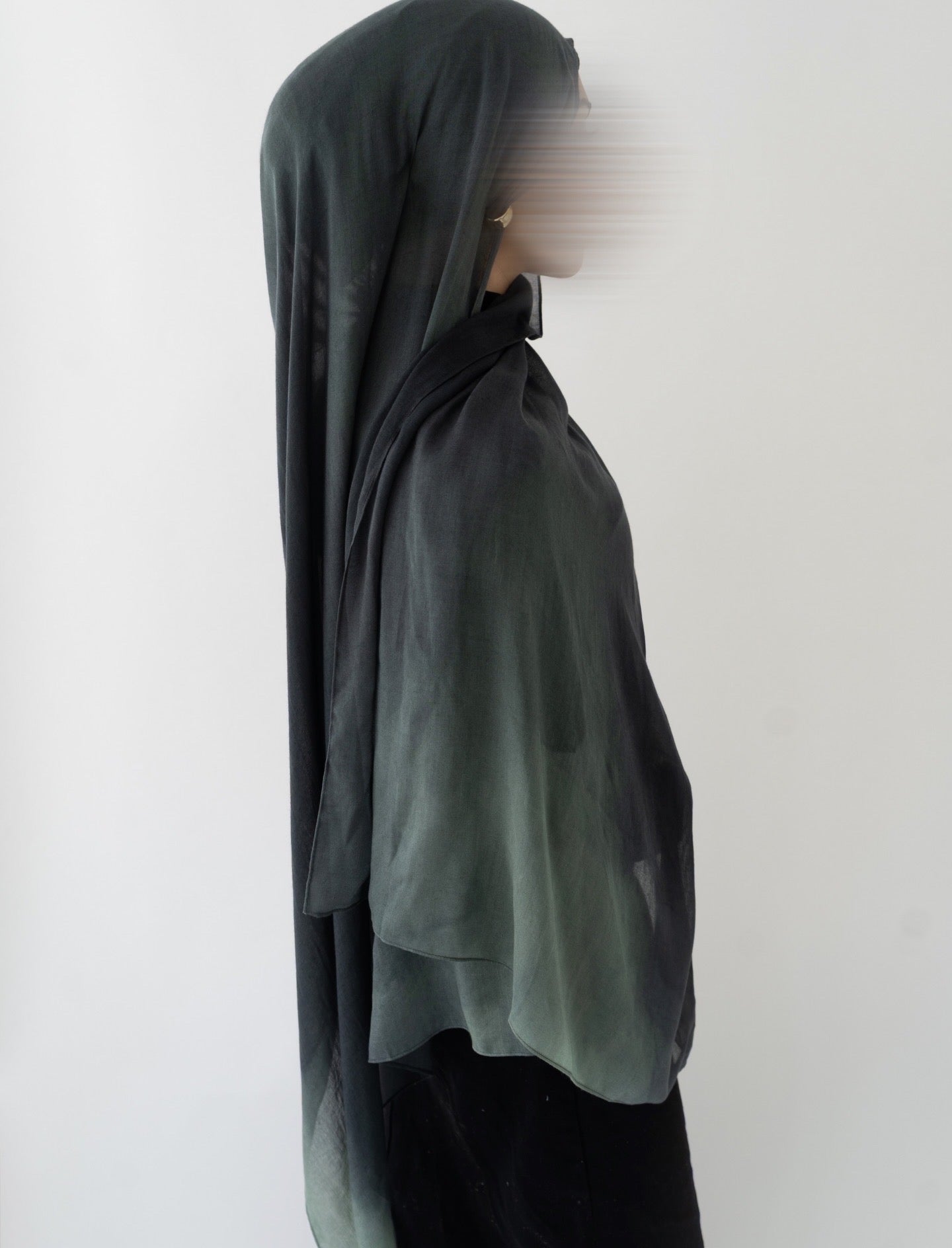 Emerald printed modal