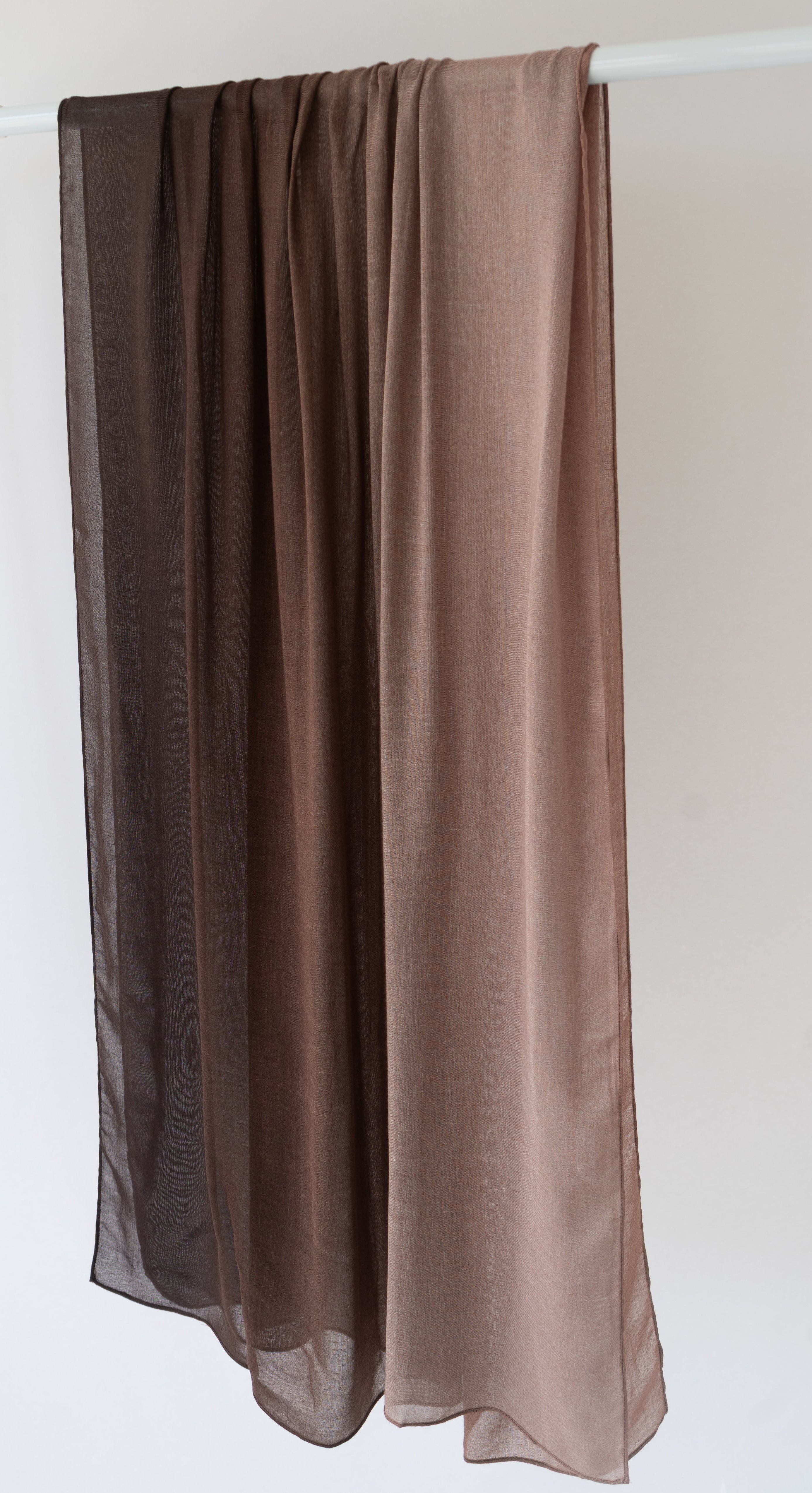 Cocoa latte printed modal