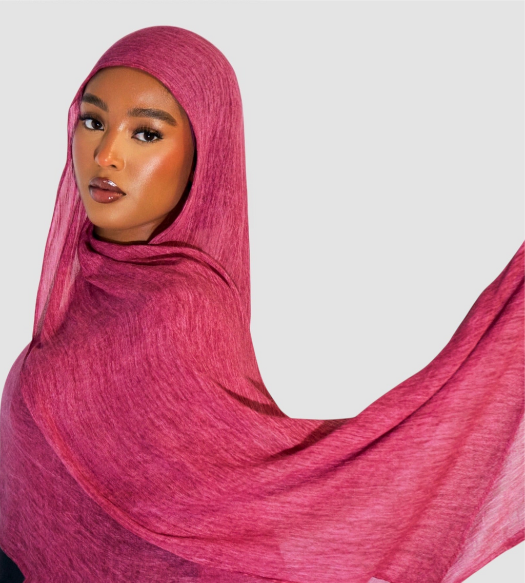MULBERRY Textured Rayon Hijab