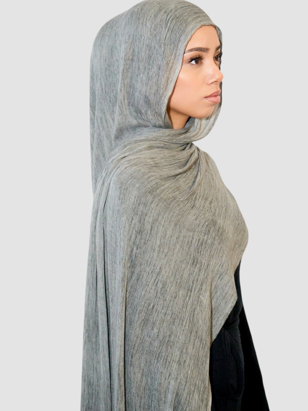 SHADOW Textured Rayon Hijab  (LOW STOCK)